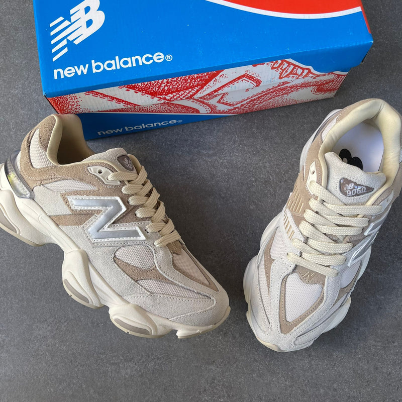 New Balance 9060 Feminino Em Couro